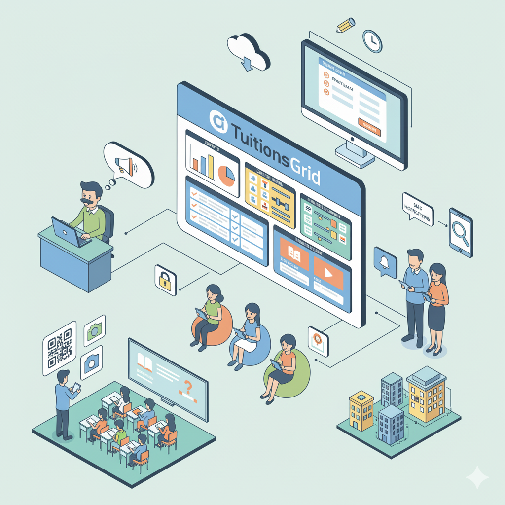 TuitionsGrid Web Illustration